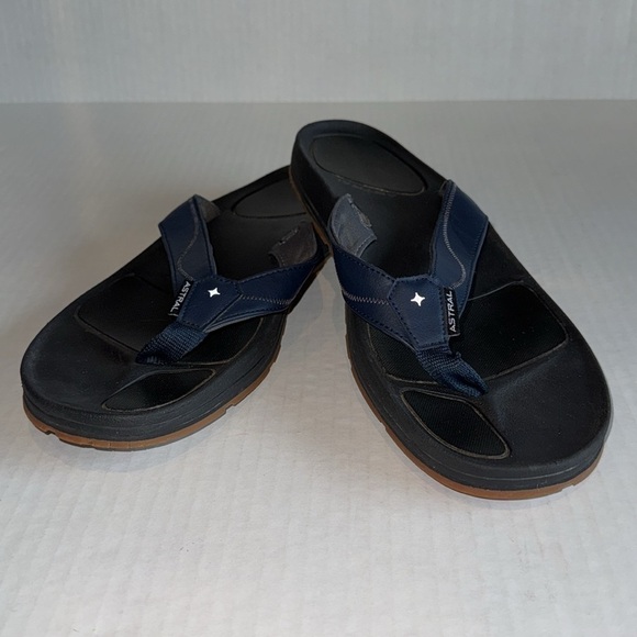 Astral Felipe Blue Strap Flip Flop Sandals - Picture 1 of 8